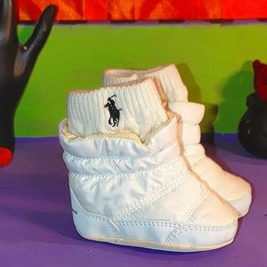 👶🏻Vintage Ralph Lauren Unisex Baby Crib Booties👶🏻